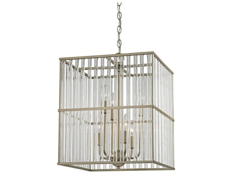Elk Home Ridley 6-Light Aged Silver Chandelier
