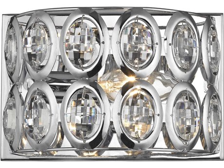 Elk Home Tessa 1-Light Polished Chrome Wall Sconce