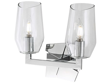 Elk Home Gaia 2-Light Chrome Vanity Light
