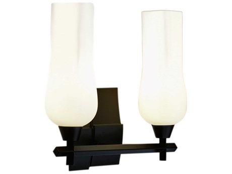 Elk Home Fleur 2-Light Matte Black Vanity Light