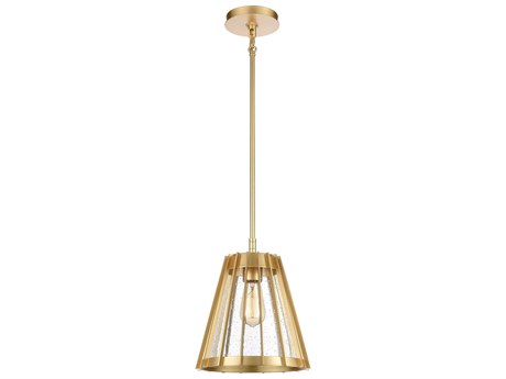 Elk Home 1-Light Champagne Gold Glass Mini Pendant