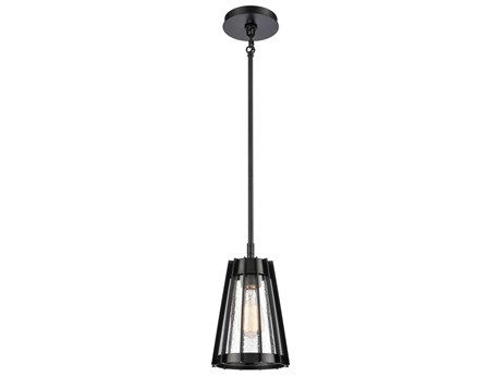 Elk Home 1-Light Matte Black Glass Mini Pendant