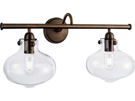 Elk Home Clara 2-Light Architectural Bronze Vanity Light