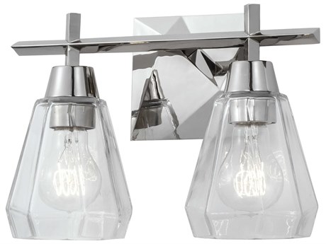 Elk Home Arctic 2-Light Polished Nickel Vanity Light