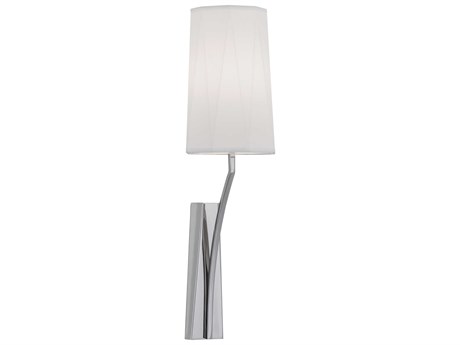 Elk Home Diamond 1-Light Polished Nickel Wall Sconce