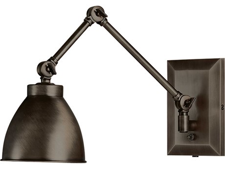 Elk Home Maggie 1-Light Architectural Bronze Swing Wall Sconce