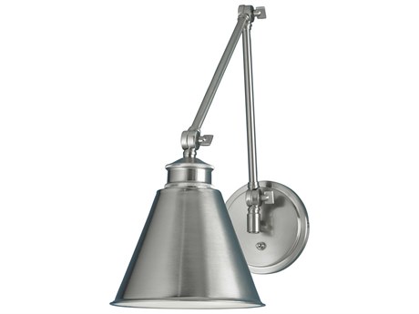 Elk Home Aidan 1-Light Brushed Nickel Swing Wall Sconce