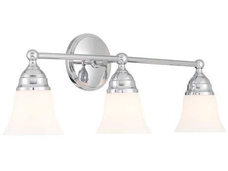 Elk Home Sophie 3-Light Chrome Shiny Opal Vanity Light
