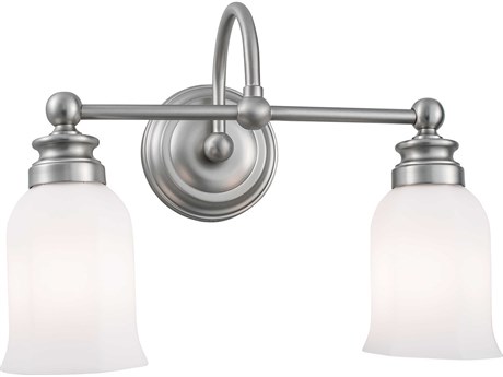 Elk Home Emily 2-Light Brushed Nickel Vanity Light