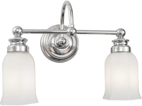 Elk Home Emily 2-Light Chrome Vanity Light
