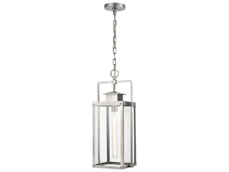 Elk Home Crested Butte 1 - Light Glass Industrial Outdoor Hanging Light