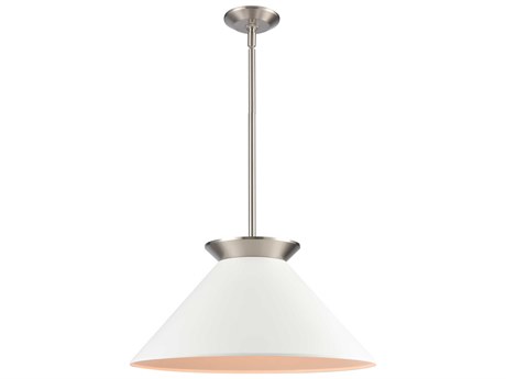 Elk Home Cavendish 1-Light Brushed Nickel Pendant