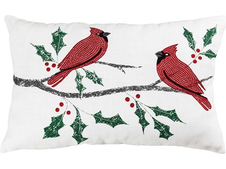 Elk Home WInter Nottingham 16 x 26 Pillow