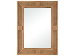 Howard Elliott Bamboo Country Gold Square Wall Mirror | HE92120