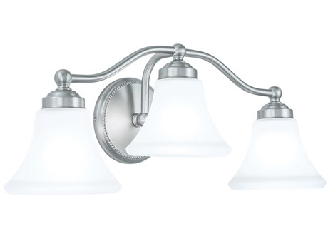 Elk Home Soleil 3-Light Brushed Nickel Vanity Light