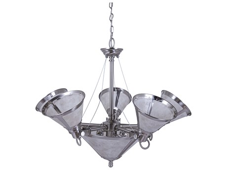 Elk Home Landmark 7-Light Brushed Nickel Chandelier