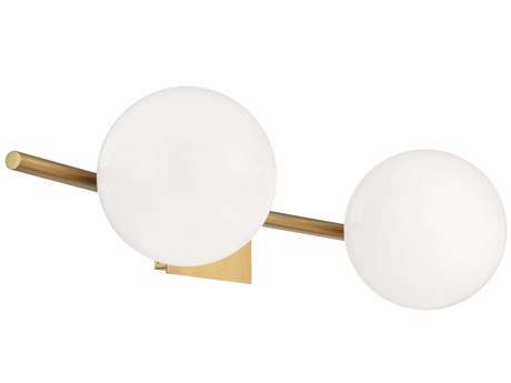 Elk Home Perch 2-Light Satin Brass Vanity Light