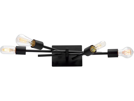 Elk Home Stick 4-Light Matte Black Vanity Light