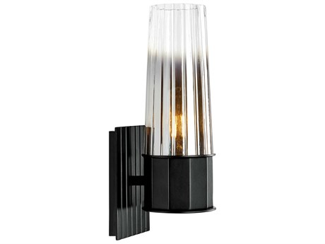 Elk Home Icycle 1-Light Matte Black Wall Sconce