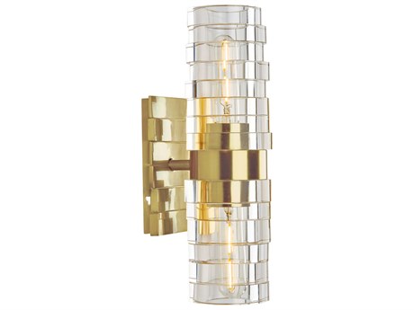 Elk Home Murano 2-Light Satin Brass Vanity Light