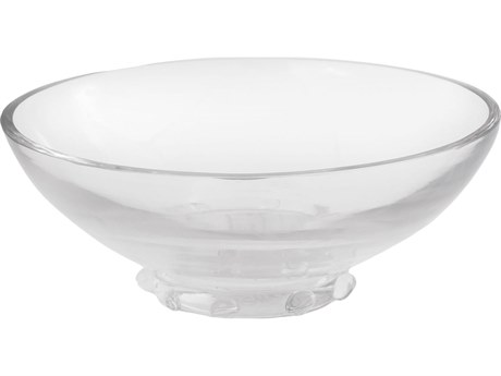 Elk Home Glass Bowl With Hand-Pulled Glass Balls
