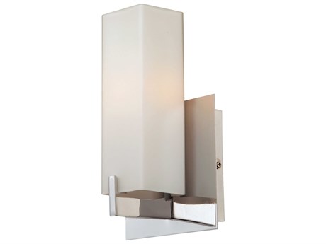 Elk Home Moderno 1-Light Satin Nickel Glass Wall Sconce