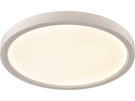 Elk Home 1-Light White Glass LED Round Flush Mount