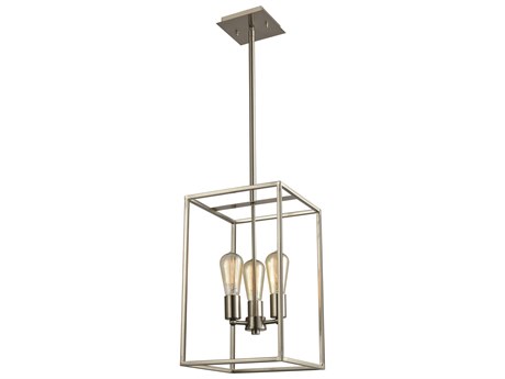 Elk Home Williamsport 3-Light Brushed Nickel Chandelier