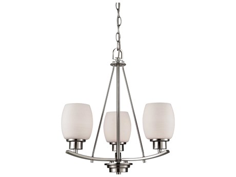 Elk Home Casual Mission Brushed Nickel Chandelier