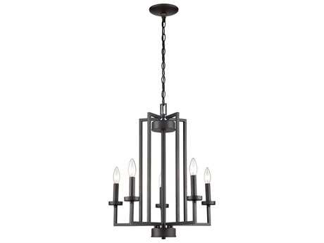 Elk Home West End Oil Rubbed Bronze Candelabra Chandelier