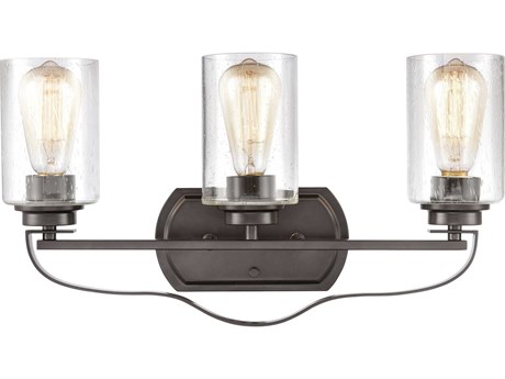 Elk Home Market Square 3-Light Oil Rubbed Bronze Vanity Light
