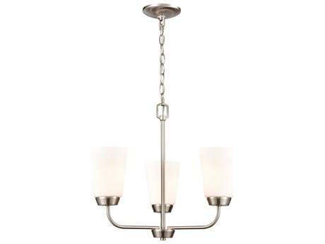 Elk Home Winslow 3-Light Brushed Nickel Chandelier