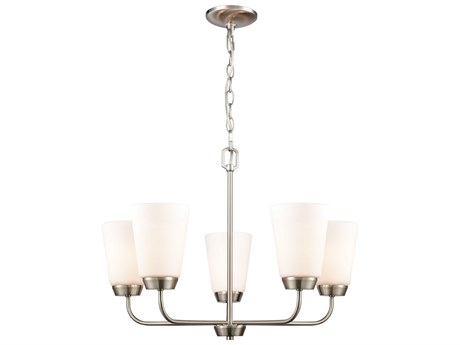 Elk Home Winslow 5-Light Brushed Nickel Chandelier