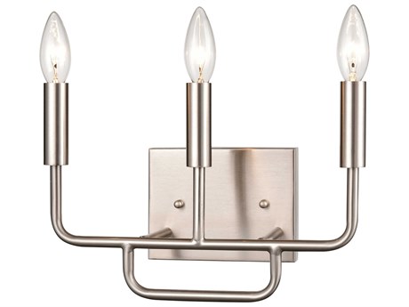 Elk Home Park Slope 3-Light Brushed Nickel Vanity Light