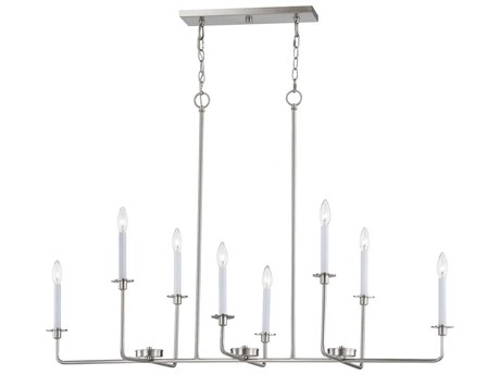 Elk Home Lexington Green 8-Light Brushed Nickel Island Pendant