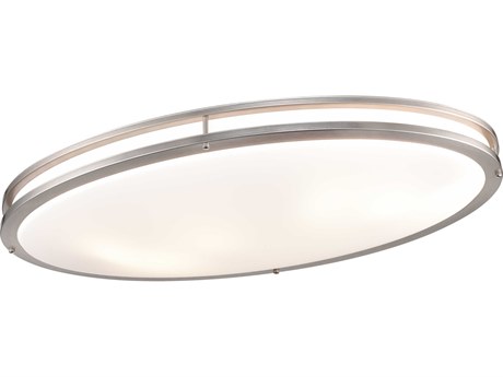 Elk Home 6-Light Brushed Nickel Round Flush Mount