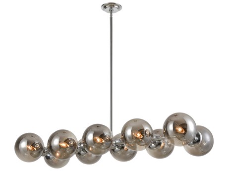 Elk Home Affinity 10-Light Chrome Globe Island Pendant