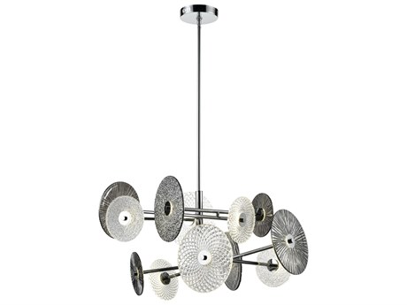 Elk Home Dream Catcher 12-Light Chrome Chandelier
