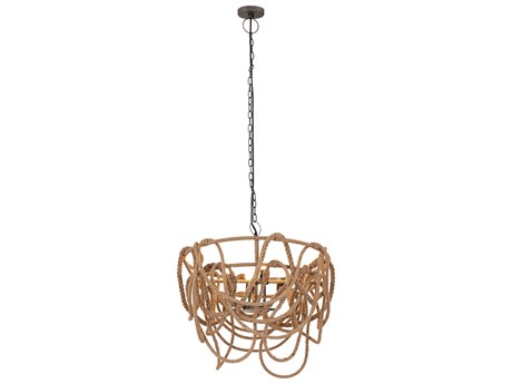 Elk Home Macon 4-Light Natural Pewter Pendant