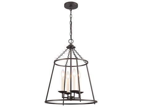 Elk Home Joanie 4-Light Old Bronze Pendant