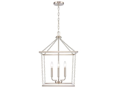 Elk Home Emmett 4-Light Brushed Nickel Lantern Pendant
