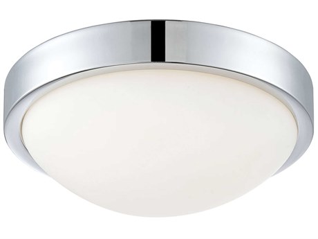 Elk Home Sydney 1-Light Chrome Bowl Flush Mount