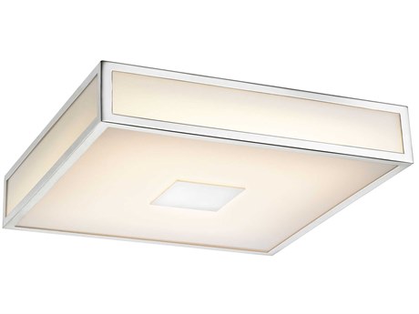 Elk Home Hampstead 1-Light Chrome Geometric Flush Mount