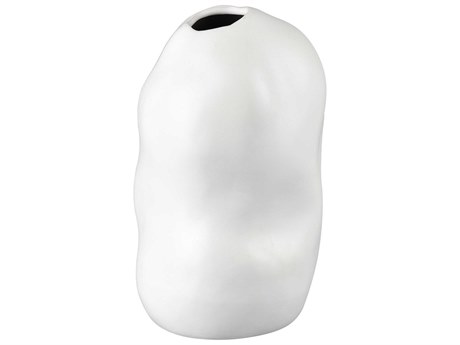 Elk Home Elias White 12" High Vase