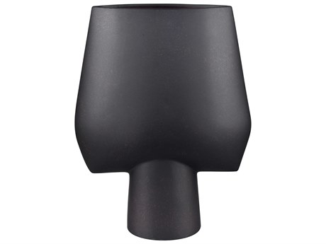 Elk Home Hawking Black Vase