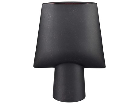 Elk Home Hawking Black Vase