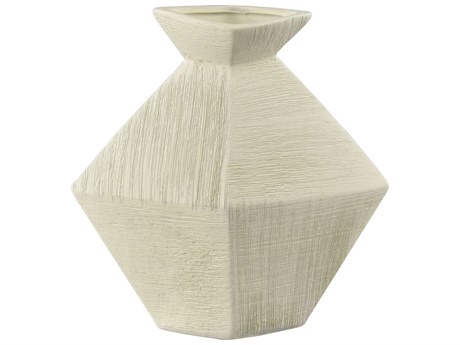 Elk Home Tripp Beige 10" High Vase