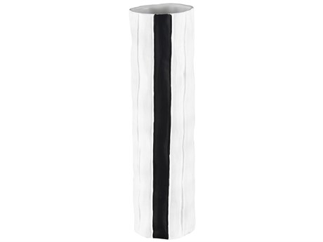 Elk Home Clark White / Black Vase