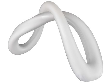 Elk Home White Twisted Decorative Accent