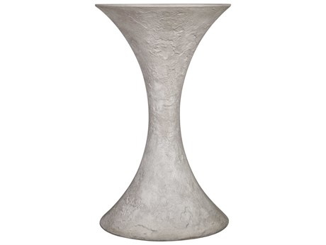 Elk Home Hourglass Weathered Gray 40" High Planter